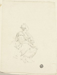 Virtudes cardinales o Santa Eufemia de Antonio da Correggio