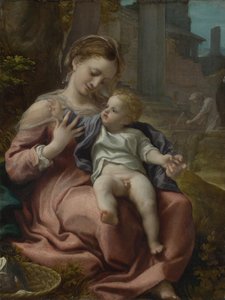 La Madonna de la cesta, ca 1524