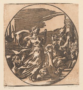 circe bebiendo de Antonio da Trento (possibly)