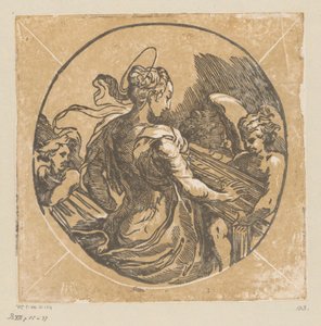 Santa Cecilia la musica de Antonio da Trento (possibly)
