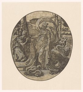 Ulises en la isla de Circe de Antonio da Trento (possibly)