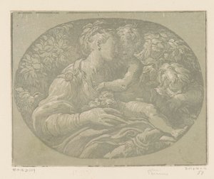 María con el Niño y Juan el Bautista María con la rosa de Antonio da Trento