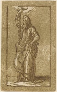 San Simón de Antonio da Trento after Parmigianino