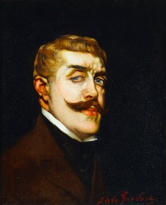 Retrato del poeta Jean Lorrain