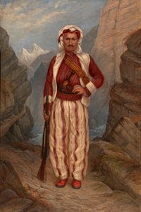 Hombre kurdo de Antonion Zeno Shindler