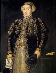 Catalina de Austria 1507-1578, Reina de Portugal, 1552-1553 de Antonis Mor