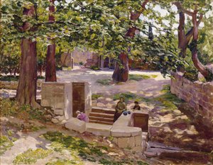 La fuente de Bahçesaray, 1925 de Apollinari Mikhailovich Vasnetsov