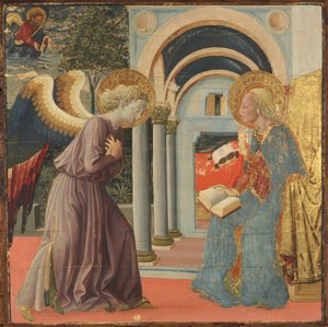 La Anunciación de Apollonio di Giovanni