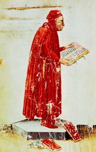 Retrato de Lino Coluccio Salutati (Stignano) de Apollonio di Giovanni di Tommaso