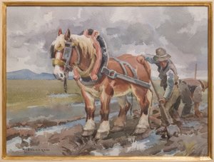 Trabajar en el campo de Arcangelo Salvarani