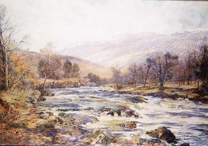 O Río del Sol de Invierno, Escocia de Archibald Kay