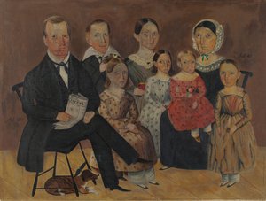 Retrato de familia de John J. Wagner de Archie Thompson