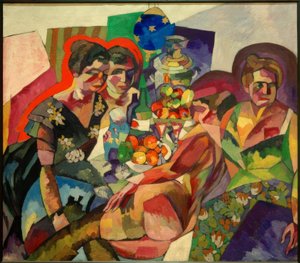 Mujeres con frutas