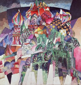 Catedral de Basilio el Bendito de Aristarkh Vasilievic Lentulov