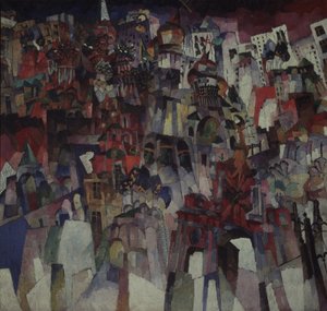 Moscú de Aristarkh Vasilievic Lentulov