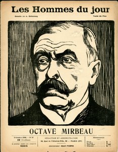Portada de "Les Hommes du jour", Satírico en N & B