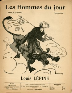 Portada de "Les Hommes du jour", número 15 de Aristide Delannoy