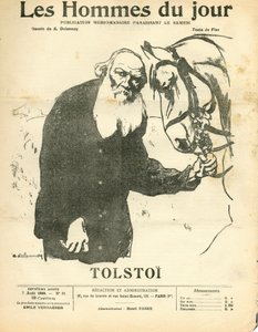 Portada de "Men of the Day", Satírico en N & B de Aristide Delannoy