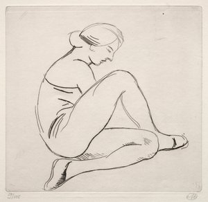 Mujer sentada de Aristide Maillol