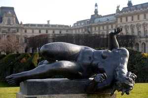Jardin des tuileries, Aristide Maillol, Rivière de Aristide Maillol