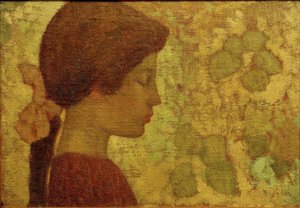 Niña de perfil de Aristide Maillol