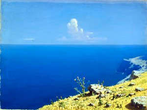 El mar en Crimea, c1860-1900 de Arkhip Ivanovich Kuindzhi