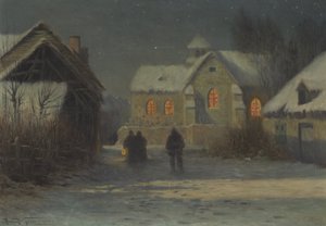 Misa del Gallo, Nochebuena en Bertincourt, Champaña de Armand Guery