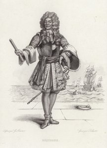 Retrato de Abraham Duquesne de Armand Guilleminot