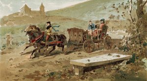 Carruaje destartalado, Países Bajos Españoles, siglo XVI de Armand Jean Heins