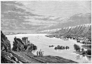 Lago Tali, Japón, 1895 de Armand Kohl