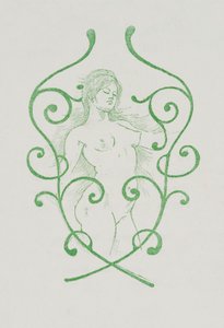 Holandés: Viñeta de cierre para Charles Baudelaire, Les Fleurs du Mal de Armand Rassenfosse