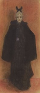 Elegante de pie, 1893 de Armand Rassenfosse