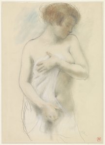 Mujer desnuda de pie de Armand Rassenfosse