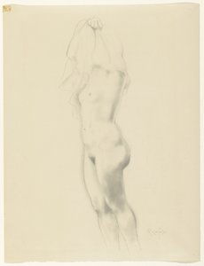 Desnudo femenino de pie de Armand Rassenfosse