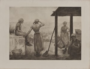 Mujeres mineras de Armand Rassenfosse