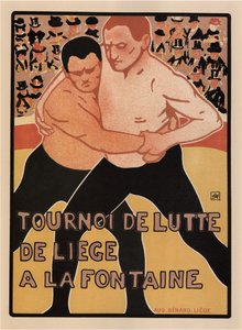 Torneo de lucha, Lieja, 1899