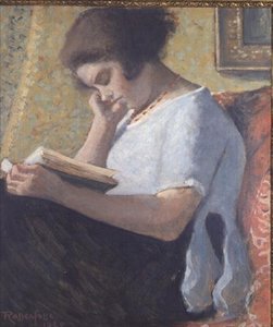 Niña leyendo de Armand Rassenfosse