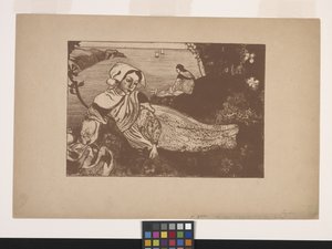 La Primavère (Primavera) (zincograph) de Armand Séguin