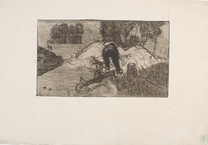 El estibador 1893 (aguafuerte)