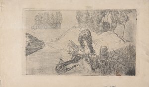 El estibador 1893 (aguafuerte)