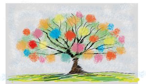 Árbol Colorido