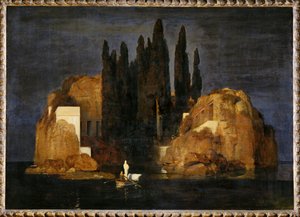 Die Toteninsel - Isla de los Muertos ... (óleo sobre lienzo) de Arnold Böcklin