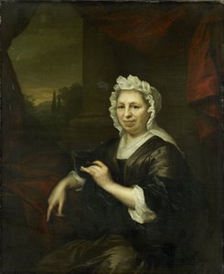 Brechje Hooft (1640-1721). Viuda de Harmen van de Poll de Arnold Boonen (attributed to)