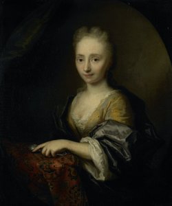 Retrato de mujer de Arnold Boonen (attributed to)