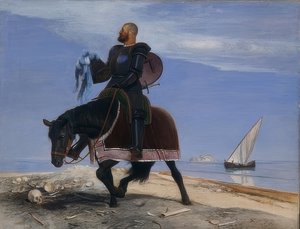 El aventurero. 1882 de Arnold Böcklin