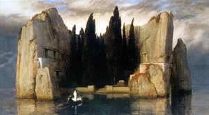 Alemán: Die Toteninsel Isla de los Muertos de Arnold Böcklin