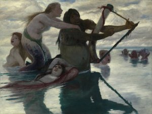 En el mar, 1883 de Arnold Böcklin