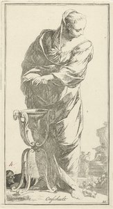 Personificación de la inocencia Inocencia (título sobre objeto) Cuarenta y una piezas, varias estatuas de Sinne (título de la serie)
