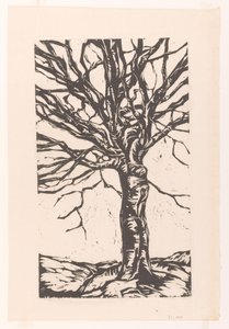 Árbol desnudo de Arnold Pijpers (signed by artist)