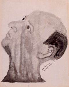 Autorretrato de Arnold Schoenberg - Hollywood 1923
